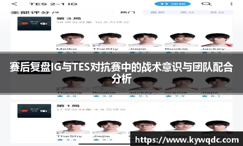 赛后复盘IG与TES对抗赛中的战术意识与团队配合分析
